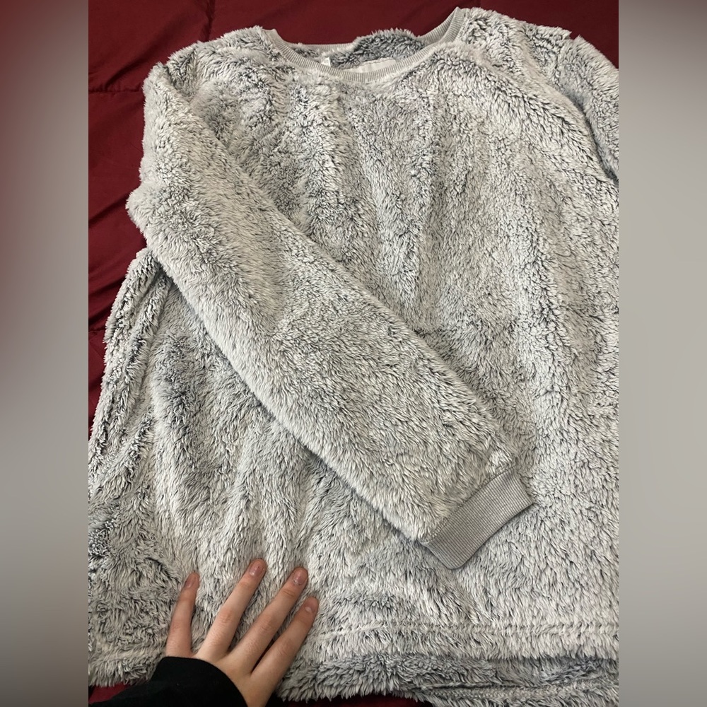 Fuzzy sweater